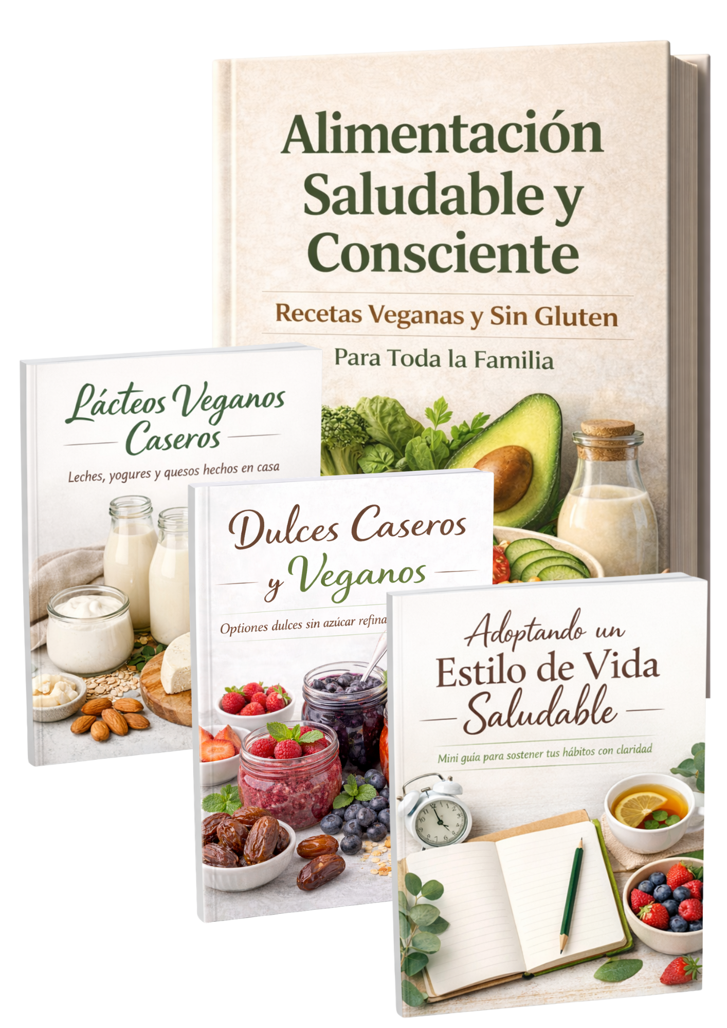 Alimentación saludable y consciente Recetas veganas y sin gluten
